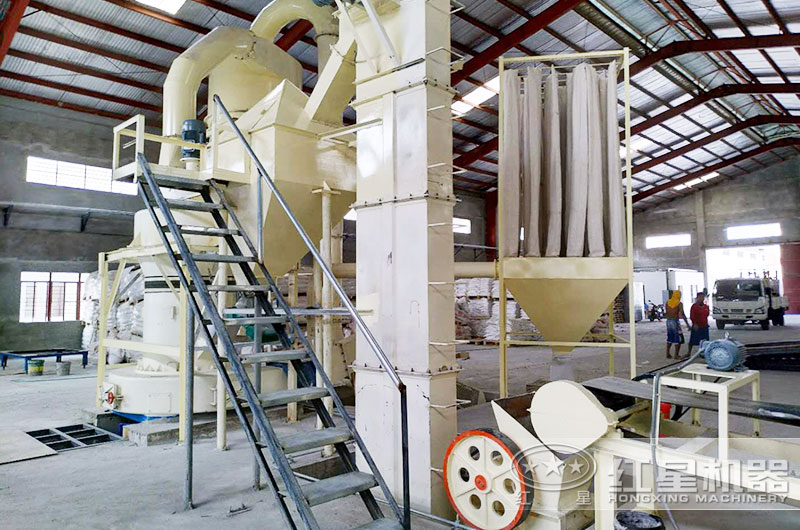 磨粉用戶生產現場，能夠滿足多種規格磨粉使用